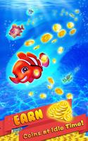 Merge Fish - Tap Click Idle Ty 截图 3