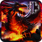 Dragon fantasy Jigsaw Puzzle icône