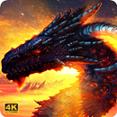 Dragons fond d'écran 3D en direct 4K APK