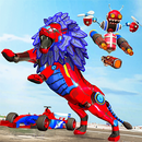 Lion Robot Transformation Game aplikacja