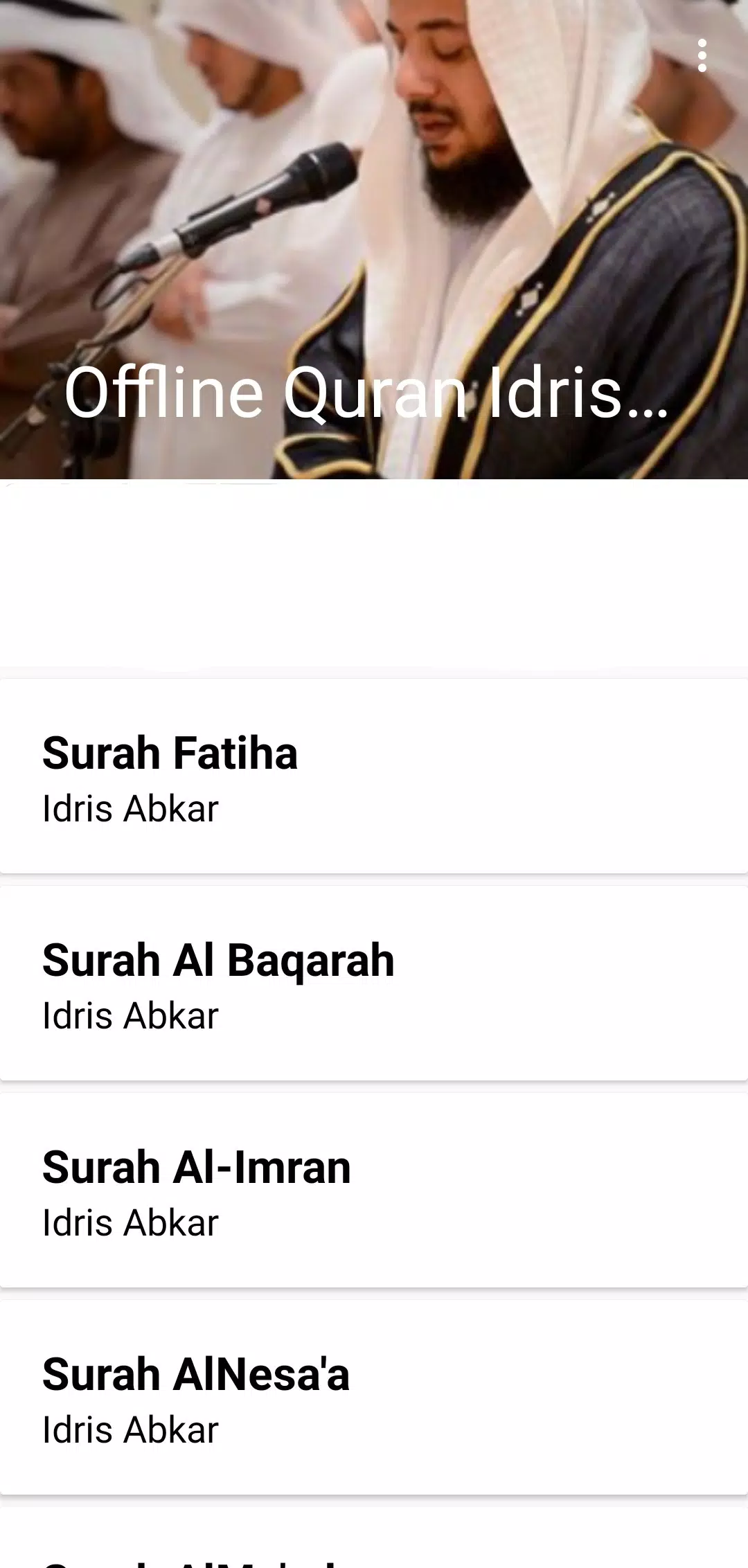 Quran By Idriss Abkar mp3 APK pour Android Télécharger