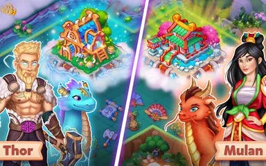 Baixar Contos e Dragões: fundir jogos XAPK