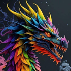 Aesthetic Dragon Wallpaper 4K icône