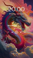 Aesthetic Dragon Wallpaper 4K Affiche