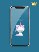 Cute Unicorn Wallpapers HD 💫 capture d'écran 2