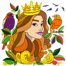 Princess Girls Coloring Book APK