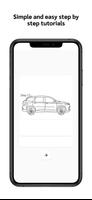 How to draw cars captura de pantalla 2