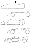 برنامه‌نما How to Draw a Car عکس از صفحه