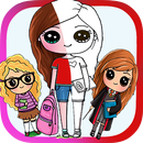 Dessiner Des Filles Mignonnes APK