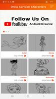 Draw Cartoon Characters Affiche
