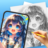AR Drawing: Draw Sketch Camera أيقونة