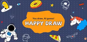 Happy Draw - AI Guess Drawing