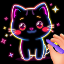Glow Art Drawing - Doodle App APK