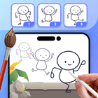 Draw Animation - Flipbook App icône
