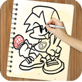 How to draw Friday Night Funki