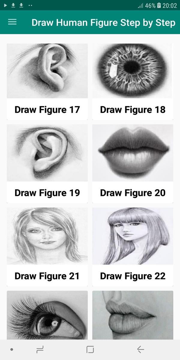 Learn to Draw Human Figures Step by Step Offline for Android - APK Download