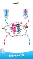 Path To Toilet: Draw To Line Poster