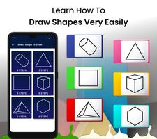 Draw Shapes: Animated Fun Draw capture d'écran 1