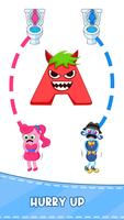 Draw To Path Toilet Race الملصق