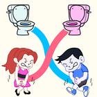 Toilet Rush Race: Draw Puzzle simgesi