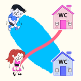 Toilet Rush Race: Draw Puzzle biểu tượng