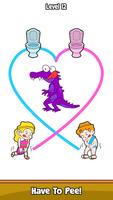 Toilet Rush Race: Draw Puzzle imagem de tela 2