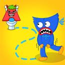 Draw To Toilet: Rush Race APK