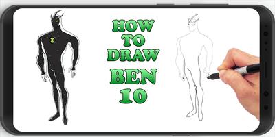 Draw Ben 10 Aliens step by step capture d'écran 1