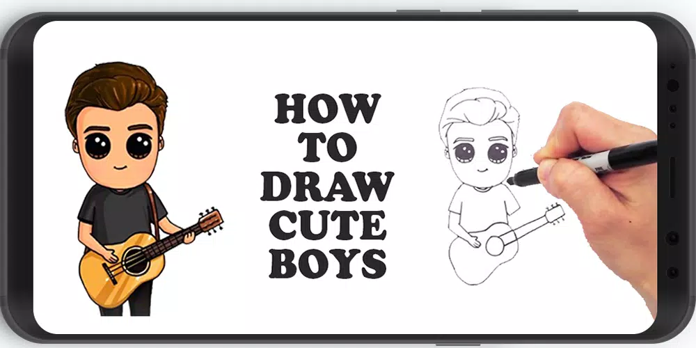 How to Draw a Cute Boy Easy 