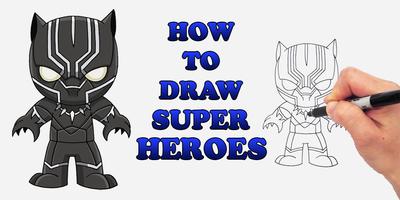 2 Schermata Draw Chibi SuperHeroes Caracters