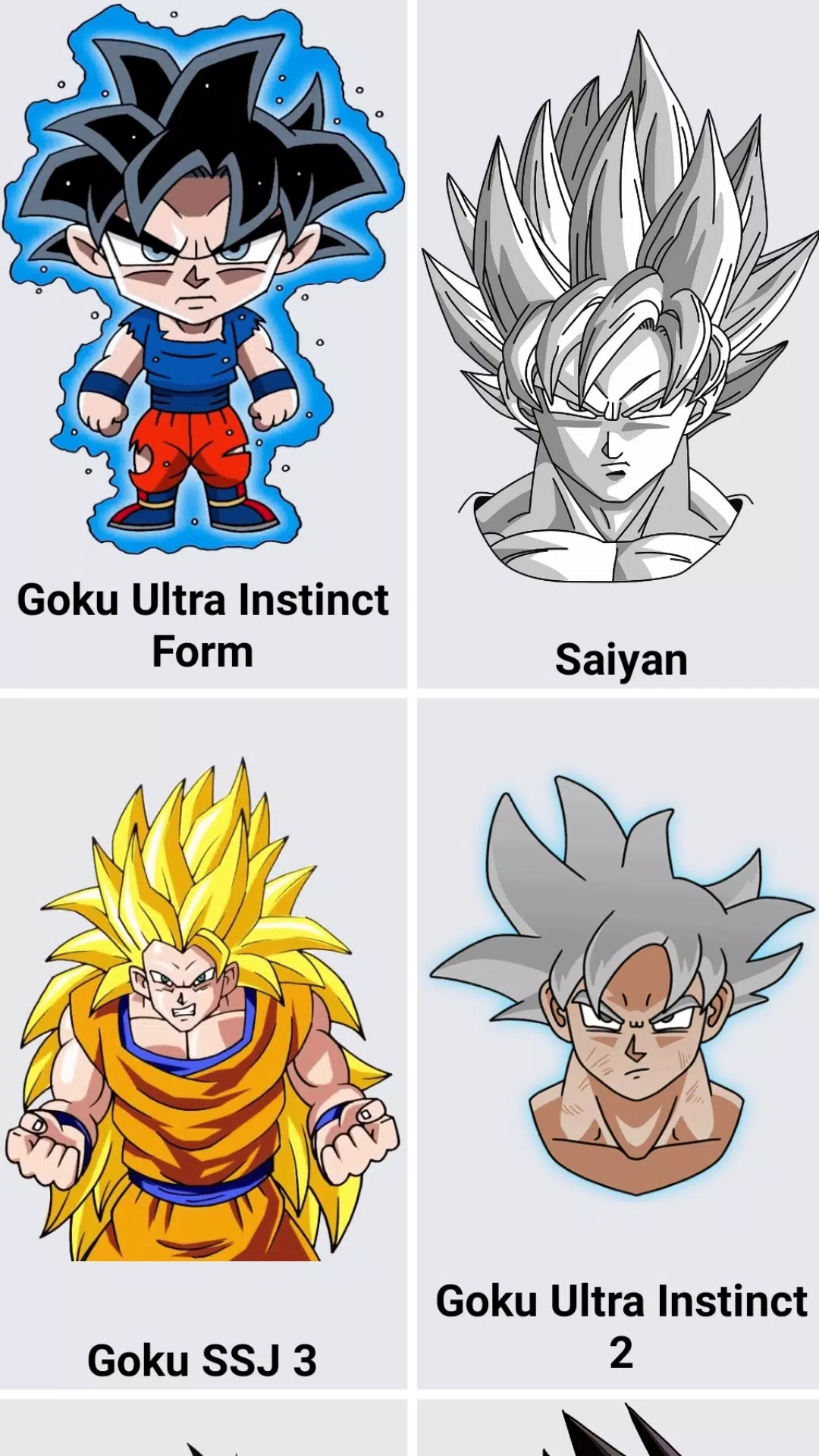 Download do APK de Novo Desenho Fácil Goku E Amigos para Android