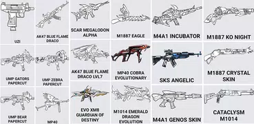 How to draw Fire weapons
