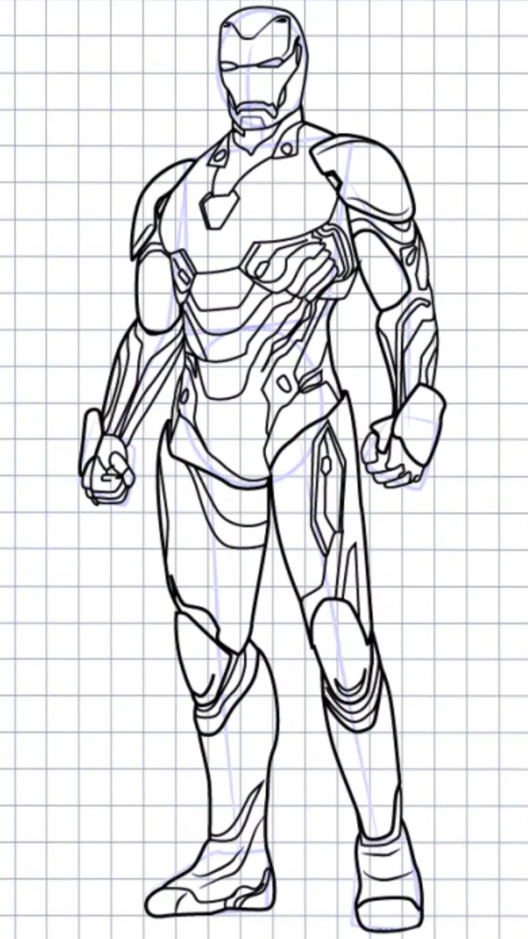 Come si disegna Iron Man APK per Android Download