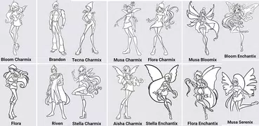 How to draw Fairy step by step