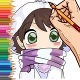 Anime Karakteri Çizme simgesi