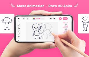 Make Animation - Draw 2D Anim الملصق