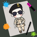 Step by Step Army Suit Drawing APK