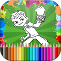 Coloring Book For Ben 10 and Aliens