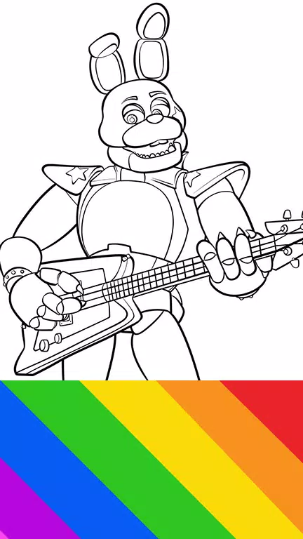 FNAF Bonnie Coloring page  Fnaf coloring pages, Coloring pages, Coloring  pages inspirational