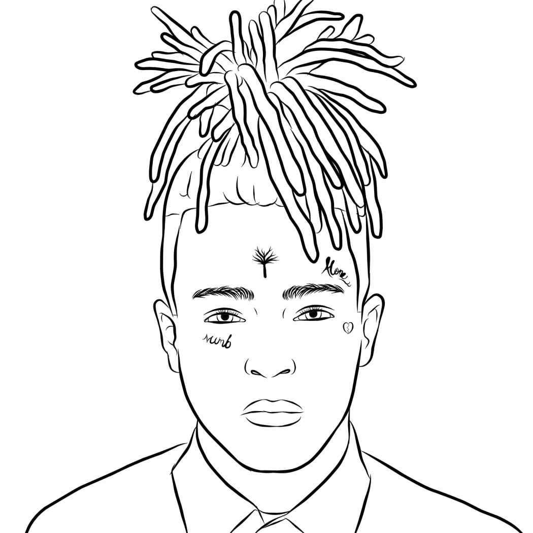 Описание для How to Draw XXXTentacion.