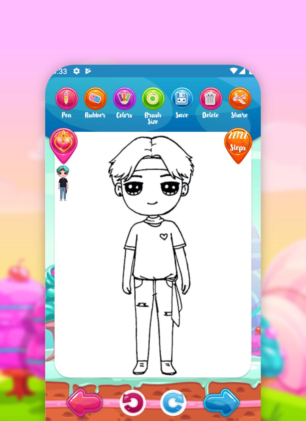 Descarga de APK de Cómo Dibujar Cantantes Kpop para Android