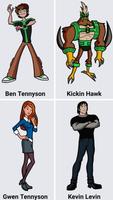 كيف ترسم Ben 10 كل الأجانب الملصق