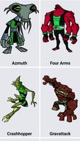 كيف ترسم Ben 10 كل الأجانب تصوير الشاشة 2