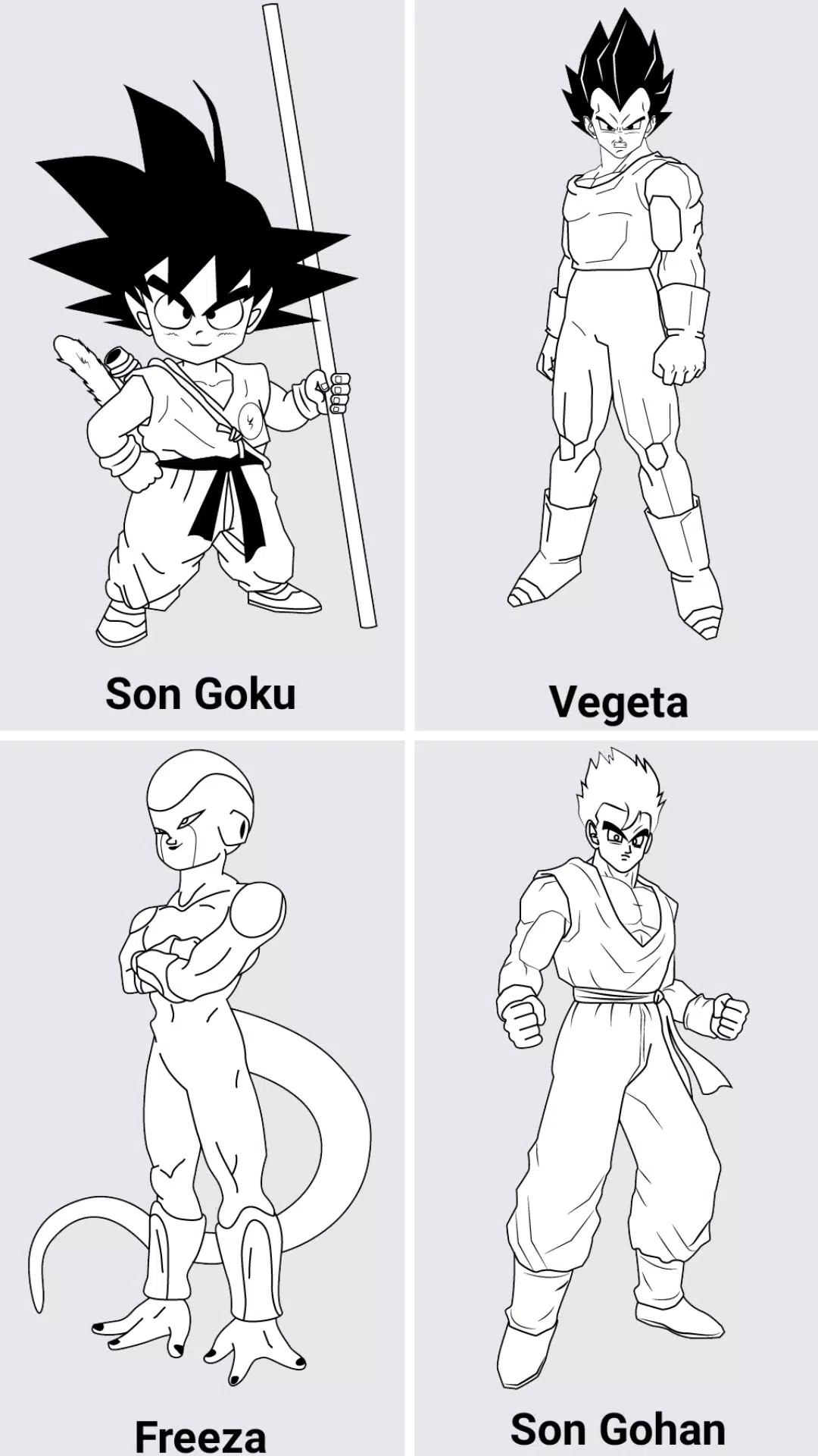 COMO DESENHAR O VEGETA DE DRAGON BALL Z