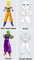 Cách vẽ Dragon Ball Z DBZ ảnh chụp màn hình 1
