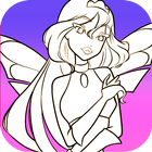 How to draw Fairy icône