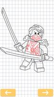 How to draw Ninja characters screenshot 3