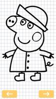 Peppa Pig nasıl çizilir Ekran Görüntüsü 3