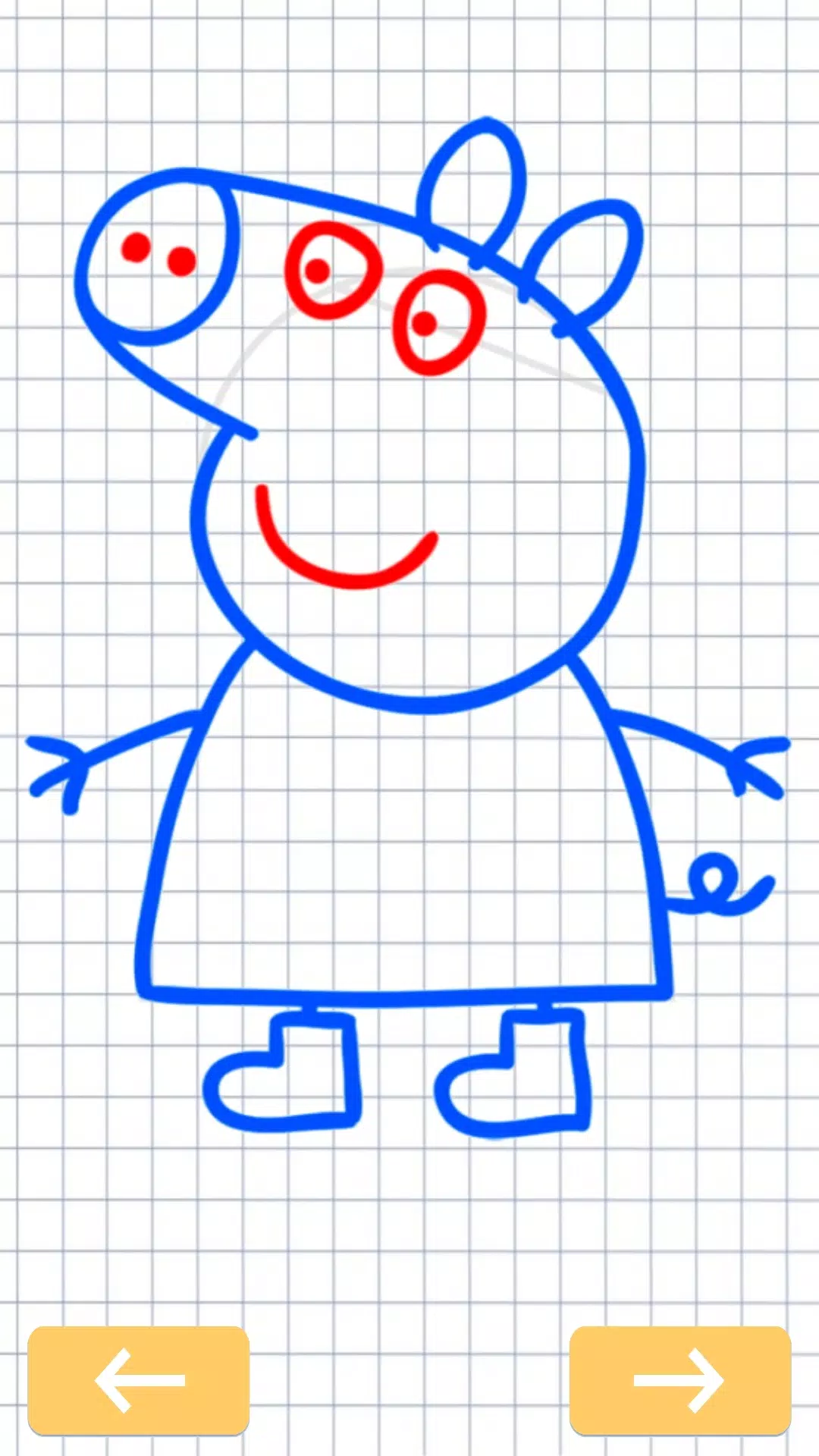 COMO DESENHAR A PEPPA PIG (FÁCIL) /// HOW TO DRAW PEPPA PIG (EASY