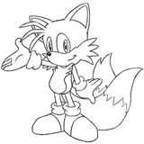 Como desenhar o Sonic ícone